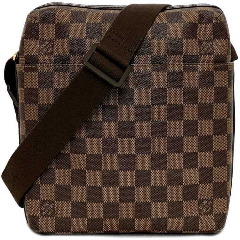 Louis Vuitton Trotteur Bauble Shoulder Bag Brown Damier Ebene Brown Crossbody